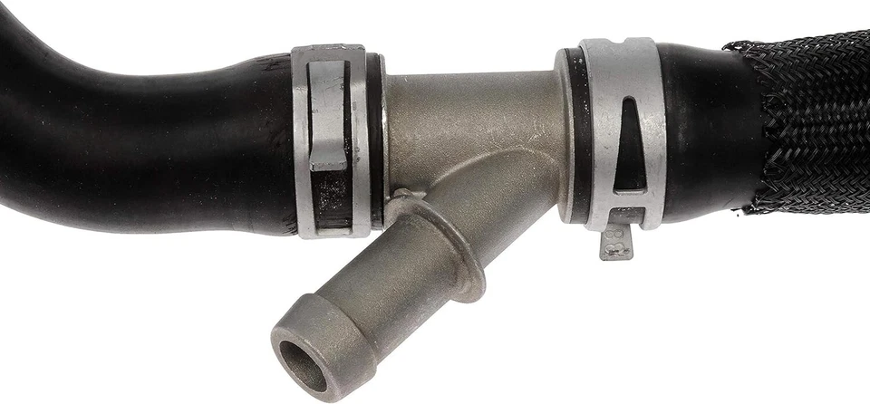 ✅ Manguera de refrigerante con tubo de aluminio en Y para 03-10 Ford 6,0 L Powerstroke diésel F-250 Foto 3 de 4