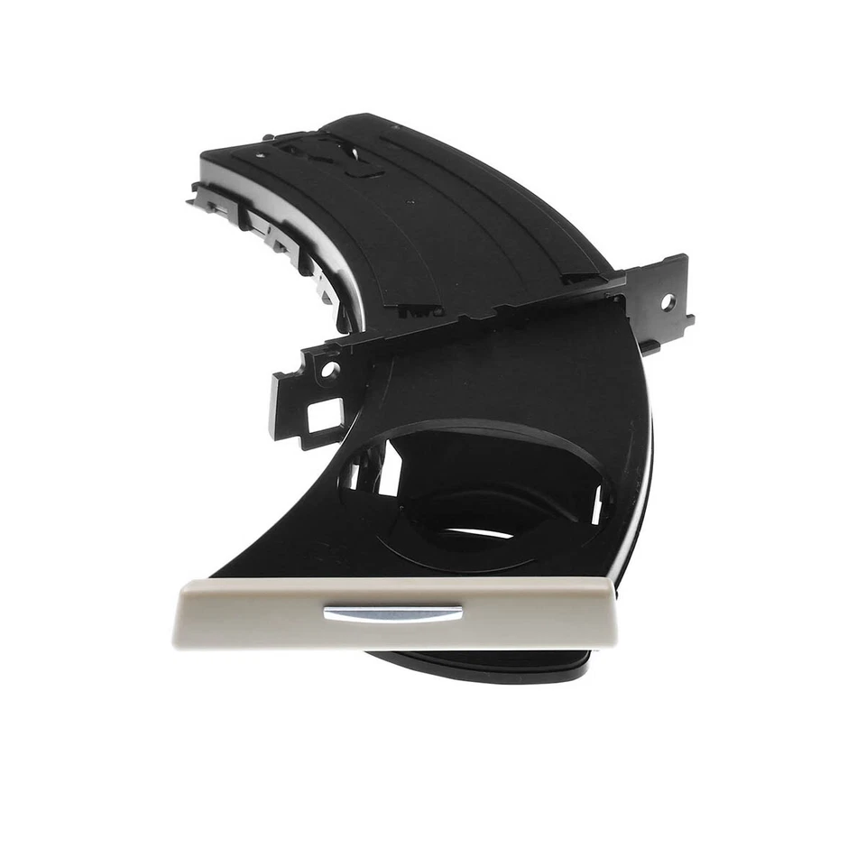 Portavasos delantero izquierdo beige para BMW E90 E91 E92 E93 325i 325xi 328i 330xi M3 Foto 3 de 4