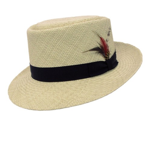 CAPAS PORK PIE TELESCOPE PANAMA STRAW 