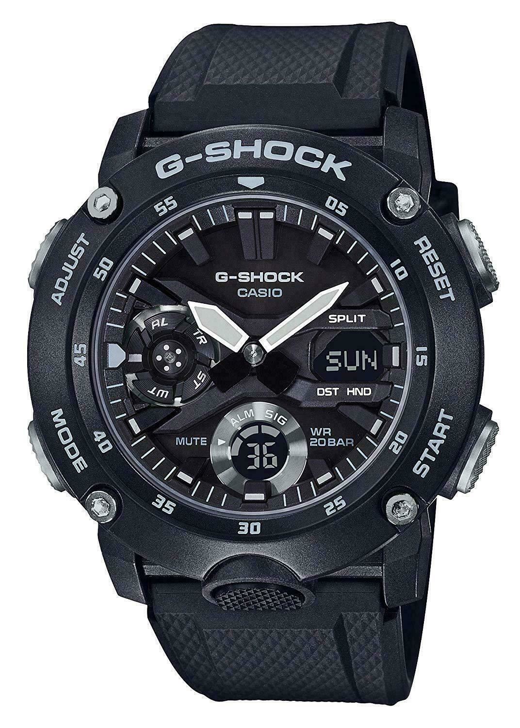 CASIO G-SHOCK GA-2000S-1AJF Carbon Core Guard Men's Watch New in Box
