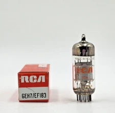 6EH7 / EF183 Amperex Holland New (New Old Stock) Guaranteed Tested Tube
