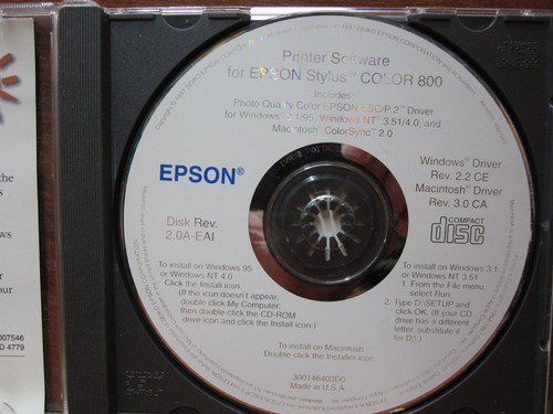 Epson ET-8500 Printer Software for printer WINDOWS - Picture 3 of 5