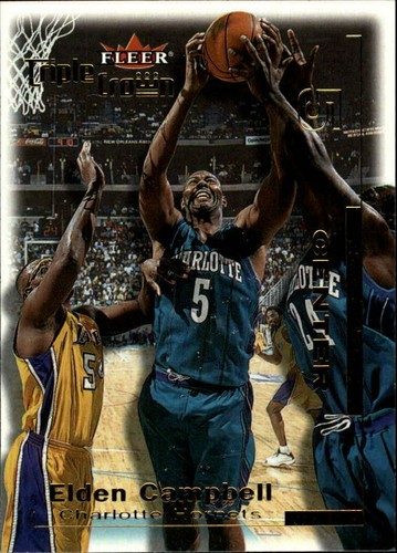 2000-01 Fleer Triple Crown Elden Campbell #140 Basketball DNA Games
