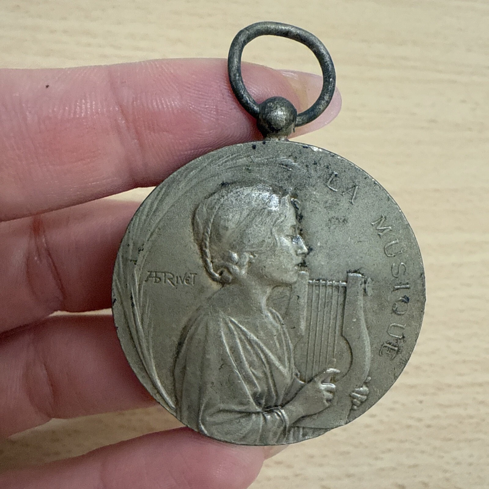 Médaille La Musique Concours Internat De Musique 19 Mai 1907