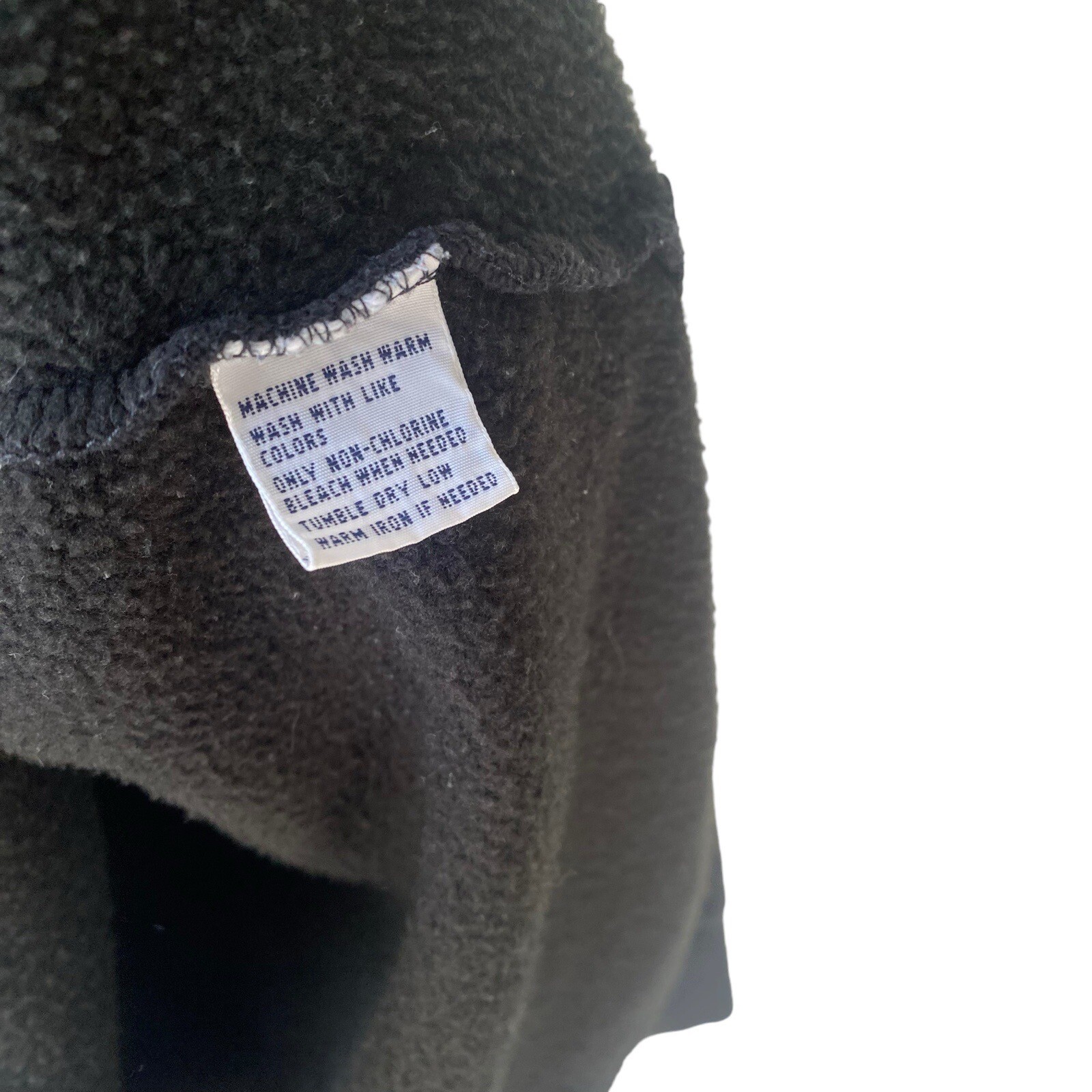 Felpa Polo Maglione Ralph Lauren nero viola pony in pile uomo XL