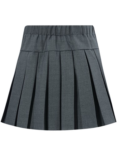 Kids Girls Skort Elastic Skirt Y2K Pleated Dancewear School Mini Uniform Short - Picture 21 of 47