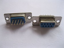 20 pcs D-Sub 9 pin Female PCB Connector DIP New