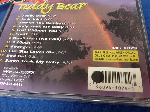 Big Ike Teddy Bear R&B Soul Promo Mardi Gras Records USED CD Piranha Records - Picture 5 of 5
