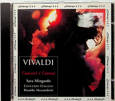 SARA MINGARDO - Handel Concerti E Cantate CD (1997) Rinaldo Alessandrini