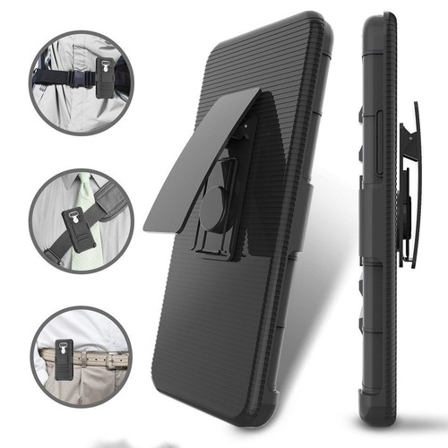 For LG G6 Plus Hybrid Armor Rugged Kickstand Holster Belt Clip Protective Case - Picture 8 of 18