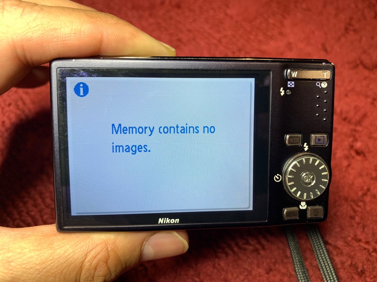 Nikon COOLPIX S610 10MP Digital Camera Midnight Blue 4x Zoom