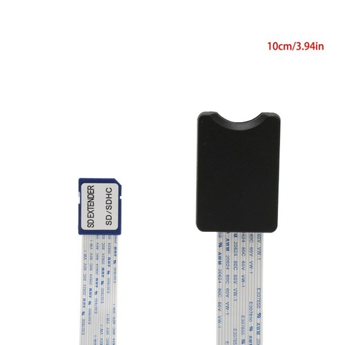 10 cm SD macho a SD hembra SDHC SDXC lector de tarjetas cable adaptador - Reino Unido - Imagen 1 de 3