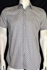 NEW Paul Smith short sleeve shirt chemise shirt M new 193 new cotton cotton