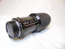 Vintage Soligor Minolta M/MD Mount 70-222mm f=3.5 Macro Lens with Case