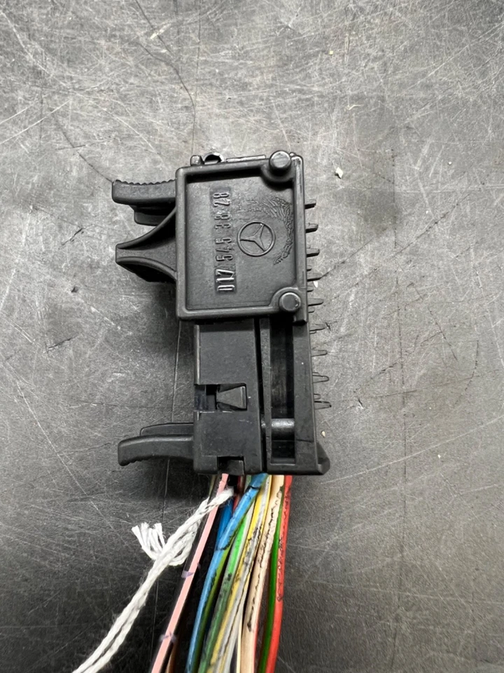 Arnés de cables coleta lateral pasajero control climático OEM 90-93 MERCEDES-BENZ 500SL Foto 2 de 4