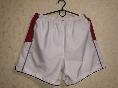 RARE ENGLAND 2001-2003 NATIONAL TEAM FOOTBALL SHORT SIZE L UMBRO