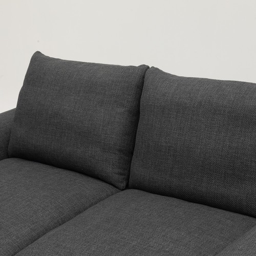 2 / 3 Seater Sofa with Storage Solution Linen Fabric Couch Love Seat Settee - Picture 12 of 74