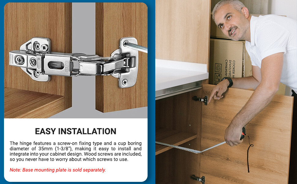 DTC Pivot Pro C80 Series SnapOn 155Degree SELF Closing Corner