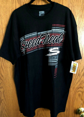 Speed Freak S MMX II Black T-Shirt Short Sleeves 100% Cotton Men's Size 2XL NWT