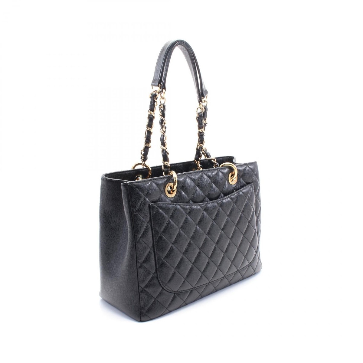 CHANEL Matelasse Grand Shopping GST Tote chain shoulder Bag A50995