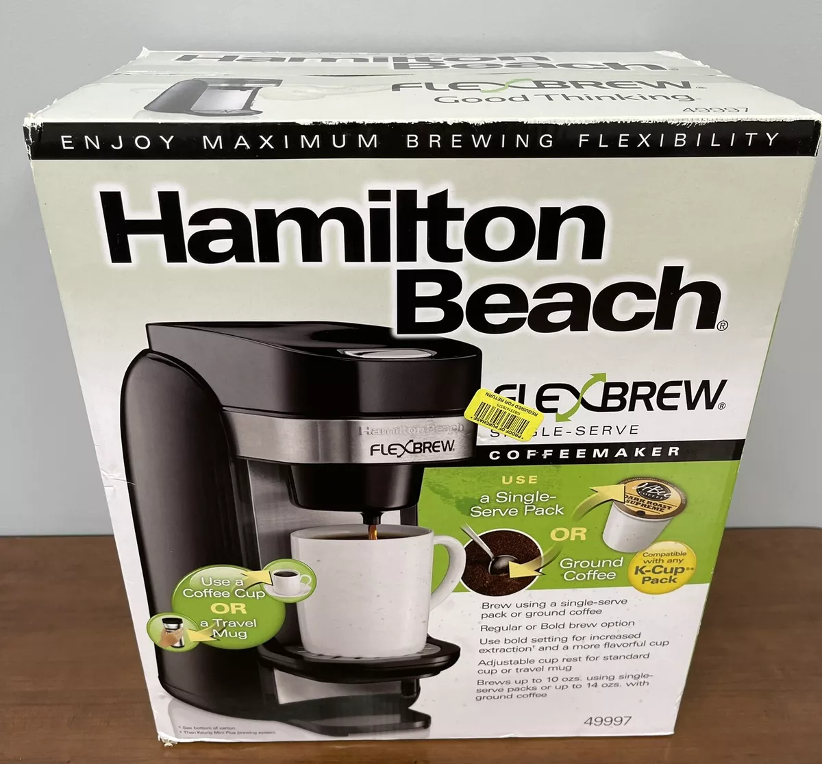 Hamilton Beach FlexBrew Single-Serve Coffee Maker