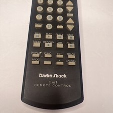 RadioShack 5-in-1 Universal Remote Control 15-1908