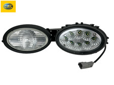 HELLA LED HALOGEN Arbeitsscheinwerfer Manitou schwenkbar seitliche Befestigung
