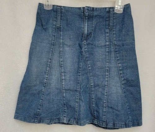 Tommy Hilfiger Womens Skirt Size 4 Blue Jean
