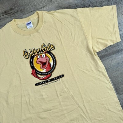 Vintage Las Vegas Golden Gate Shrimp Casino T Shirt Mens XL