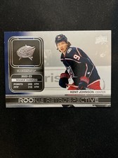 23-24 UD Series 1 Hockey Rookie Retrospective RR-10 Kent Johnson