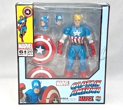 MAFEX MEDICOM TOY 217 Captain America Comic Ver. Action