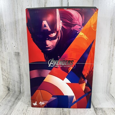 Avengers Age of Ultron Captain America BOX ONLY For 1/6 Scale Figure Hot Toys