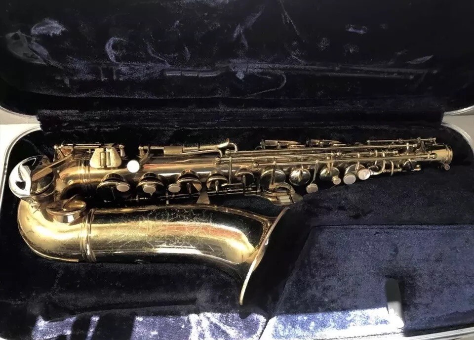 管楽器・吹奏楽器 Conn GP Ligature Alto 1920s Conn GP Ligature Alto 1920s