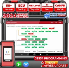 LAUNCH X431 V+ SmartLink C 2.0 HDIII Diagnostic Scanner Heavy Duty Truck Tool