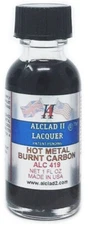 Alclad II ALC-419 Hot Metal Burnt Carbon Lacquer Paint 1oz - US Fast Ship