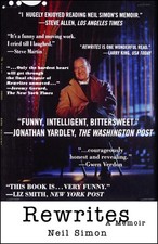 Rewrites: A Memoir - Neil Simon, Simon & Schuster, Paperback