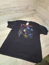 NWT Vintage 1991 Batman Returns 1991 DC comics Black T Shirt XXL Single Stitch