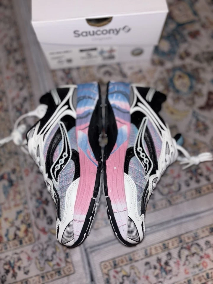 Saucony Omni Baskets homme running multicolore tige basse à lacets - Photo 2/4