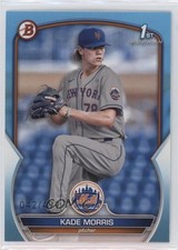 2023 Bowman Draft Sky Blue 42/499 Kade Morris #BD-86 lh0