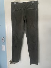 ANTHROPOLOGIE PILCRO AND THE LETTERPRESS SUPERSCRIPT PANTS 29 OLIVE GREEN