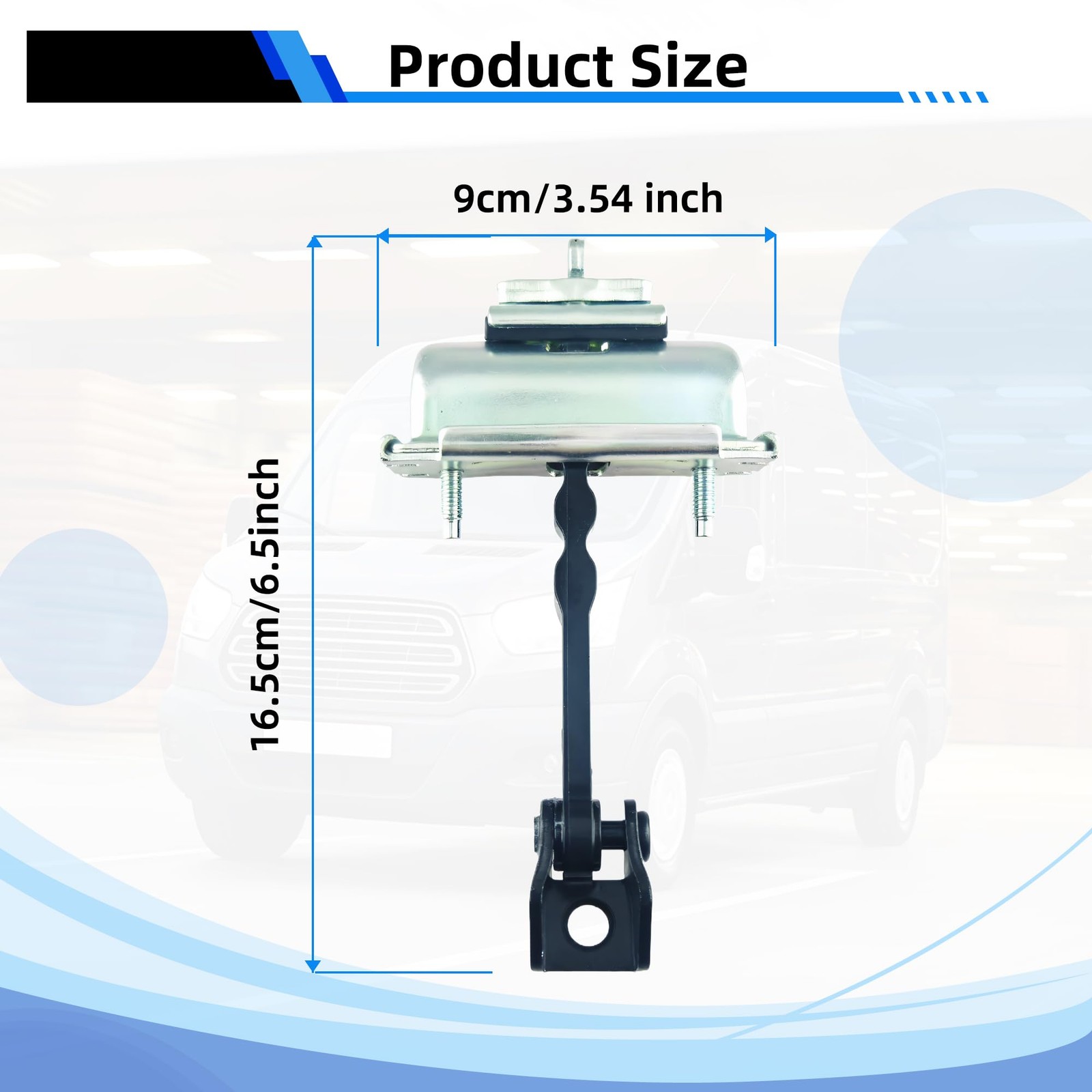 Front Door Check Stop Strap Compatible with Ford Transit MK4 V363 Bus Van Pla... thumbnail 2