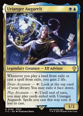 MTG Magic the Gathering Urianger Augurelt (96/843) Final Fantasy Commander  LP | eBay