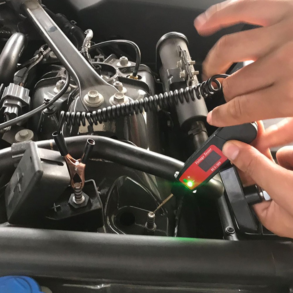 Multifunctional Car Digital LCD Electric 5-36V Voltage Test Pen Probe Detector