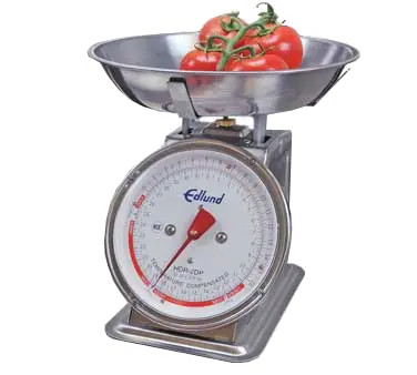Edlund HDR-2DP-B Countertop Rotating Dial-Type Heavy Duty Portion Scale