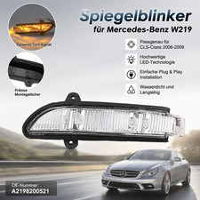 Außenspiegel Spiegelblinker für Mercedes Benz CLS W219 06-08 Blinklicht Links