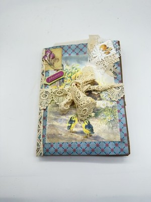 Junk Journal  Pleasures Themed Medium Is Brown Paper Bags And Coffee Dyed Paper