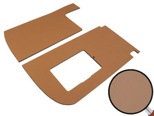 1 Set Fußraumverkleidungen Fußleisten Trittplatten dattel für Mercedes R107 C107