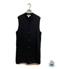 COMME des GARCONS SHIRT V-neck knit vest Size: L Black Men FN-N011