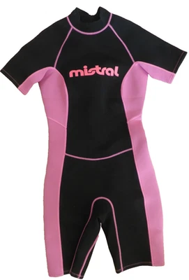 MISTRAL Shorty Damen Neopren M kurzarm neuwertig Surfanzug Tauchen Schnorcheln - Bild 1 von 4