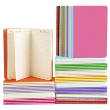 Small Lined Notebooks Bulk 60 Packs Mini Journal Pocket Notepads Set Colorful...
